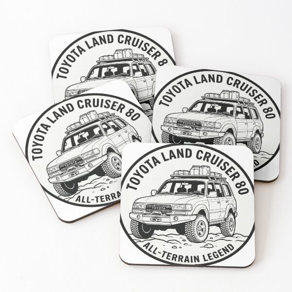 Item preview, Land Cruiser 80 illustration designed and sold by the-cc.