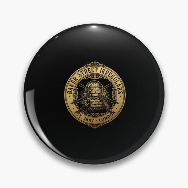 Item preview, Baker Street Irregulars Sherlock Holmes Gold Crest Seal designed and sold by Fenay Designs.