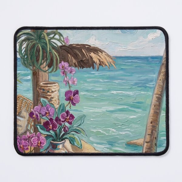 Item preview, Tropical seaside escape painting  designed and sold by Luv4tete.