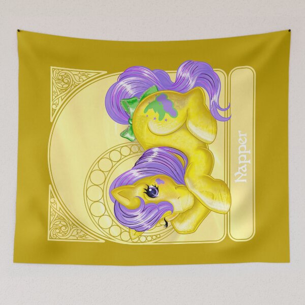 Item preview, My Little Pony Art Nouveau Napper designed and sold by scholtenart.
