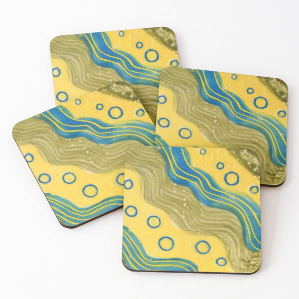 Item preview, Sunlight on Water Encaustic Art designed and sold by Heatherian.