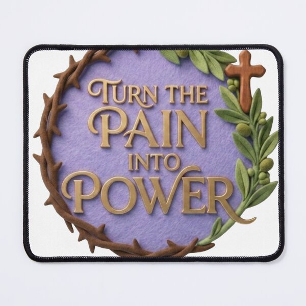 Item preview, Turn Pain Into Power: A Message of Strength & Faith for Kids designed and sold by TheDailyCross1.