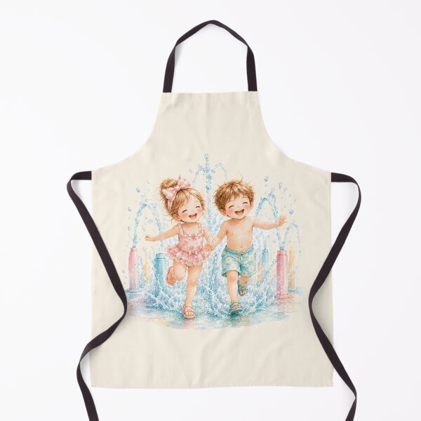 Item preview, Happy Summer Splash Friends | Cute Kids Water Fountain Adventure designed and sold by looplandger.