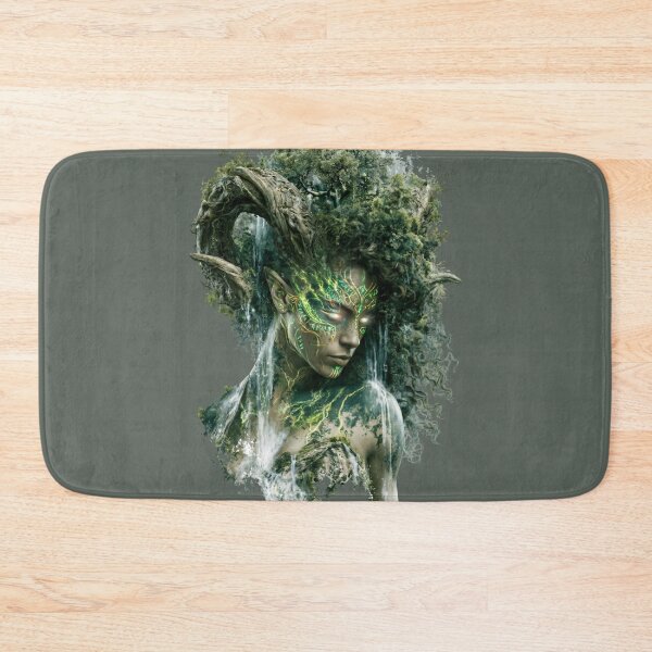 Item preview, Forest Goddess of Ancient Waters designed and sold by MythicMood.