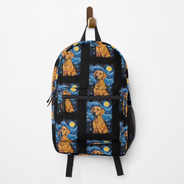 Item preview, Funny Rhodesian Ridgeback Starry Night Illustration Mom Dad Kids designed and sold by rafaeltto.