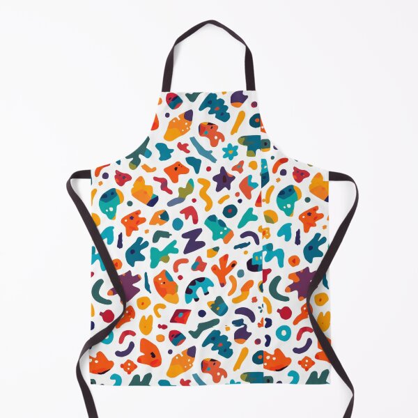 Item preview, Colour Pop Abstract Shapes Pattern – Modern Mid Century Inspired Design designed and sold by My Gluten Free Life UK.