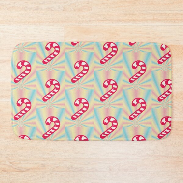 Item preview, Kawaii Candy Cane Pastel Lightning Bolts Christmas Retro designed and sold by AstronautMerch.