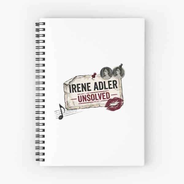 Item preview, Irene Adler Unsolved Case File Sherlock Holmes Gothic Art designed and sold by Fenay Designs.
