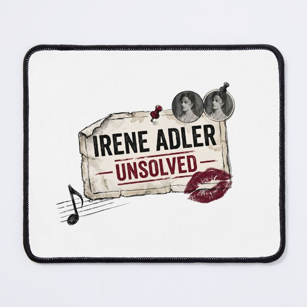 Item preview, Irene Adler Unsolved Case File Sherlock Holmes Gothic Art designed and sold by Fenay Designs.