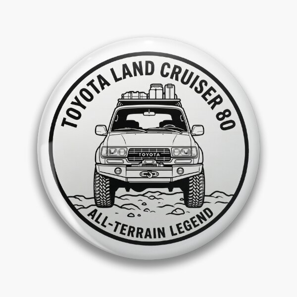 Item preview, Toyota Land Cruiser 80 illustration designed and sold by the-cc.