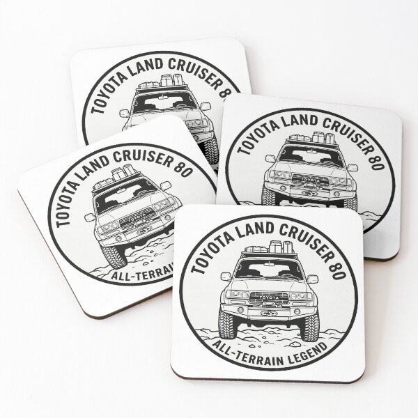 Item preview, Toyota Land Cruiser 80 illustration designed and sold by the-cc.