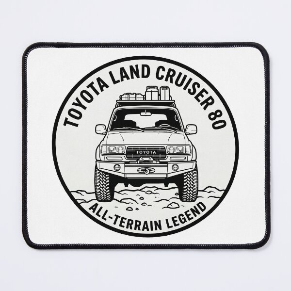Item preview, Toyota Land Cruiser 80 illustration designed and sold by the-cc.