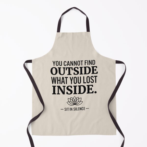 Item preview, You Cannot Find Outside What You Lost Inside | Minimalist Wisdom Quote designed and sold by SitInSilence24.