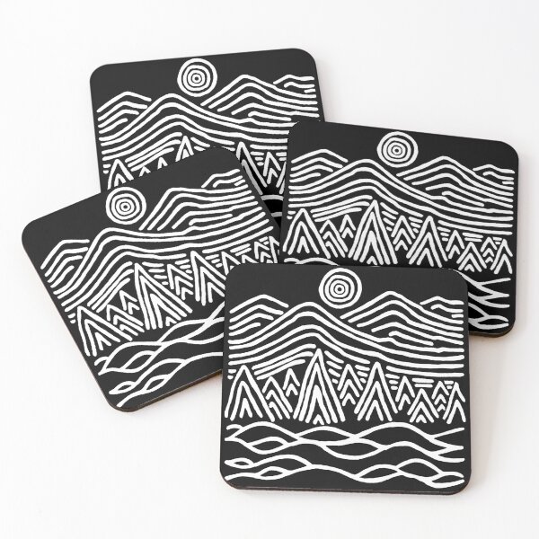 Item preview, Strange landscape (white) designed and sold by Lagueny.