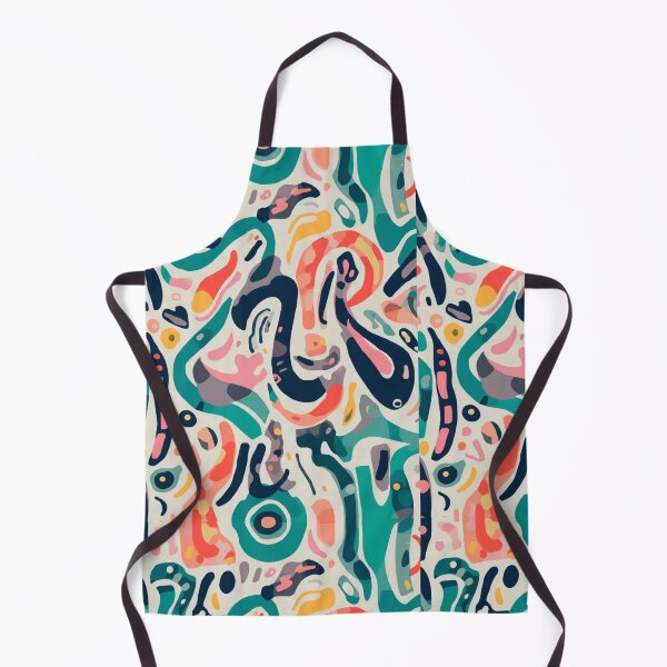 Item preview, Quirky Retro Objects Pattern – Hand Drawn Eclectic Doodle Illustration designed and sold by My Gluten Free Life UK.
