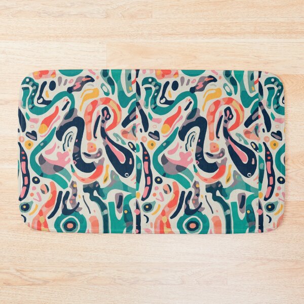 Item preview, Quirky Retro Objects Pattern – Hand Drawn Eclectic Doodle Illustration designed and sold by My Gluten Free Life UK.
