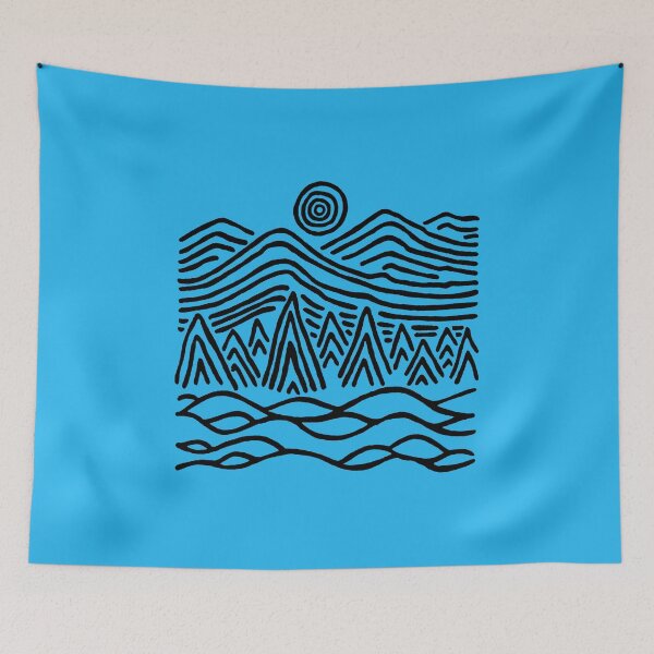 Item preview, Strange landscape (black) designed and sold by Lagueny.