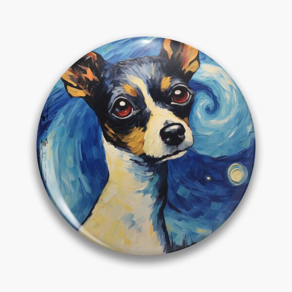 Item preview, Funny Rat Terrier Starry Night Illustration Mom Dad Kids designed and sold by rafaeltto.