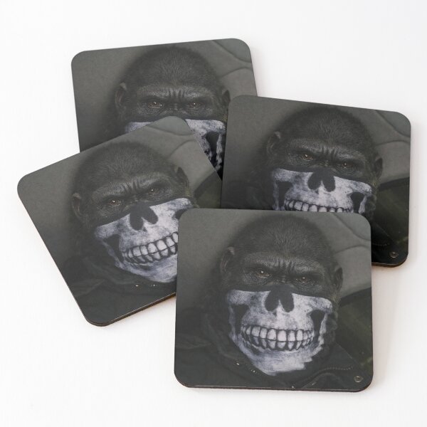 Item preview, Gorilla with a death mask designed and sold by Z-G-P.