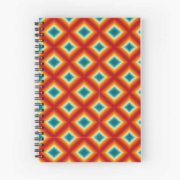 Item preview, Retro Geometric Pattern - Bold 70s Colorblock Design designed and sold by footnotes-club.