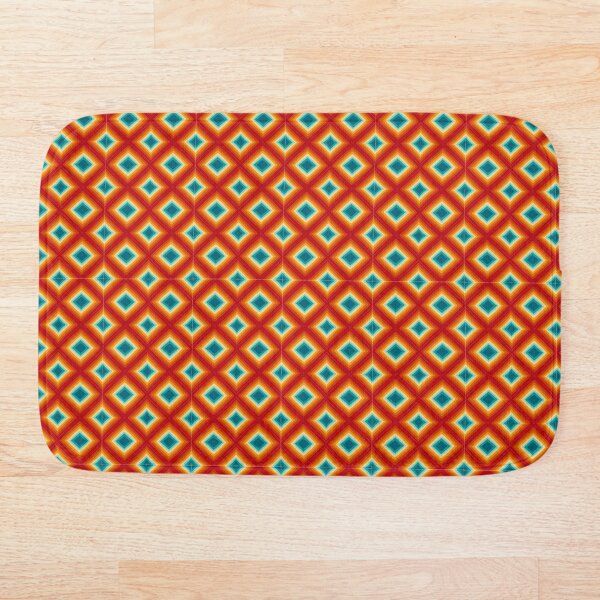 Item preview, Retro Geometric Pattern - Bold 70s Colorblock Design designed and sold by footnotes-club.