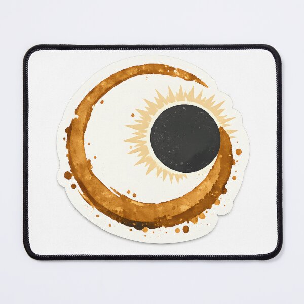 Item preview, Coffee Eclipse Artistic Minimal Design designed and sold by Naviora.
