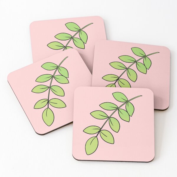 Item preview, Cute Green Leaves Branch Cartoon Illustration designed and sold by ubborn.