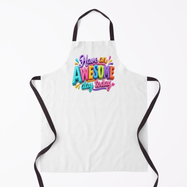 Item preview, Bright Awesome Day 3D Typography designed and sold by BlissBlvdShop.