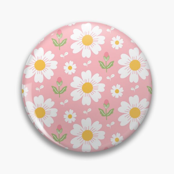 Item preview, Summer white daisy flowers garden designed and sold by Nicola-Rowe.