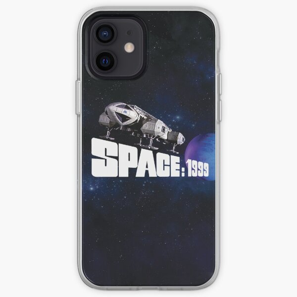 SPACE 1999 CLOCK 1 : EAGLE-LOGO-BLUE PLANET iPhone Soft Case