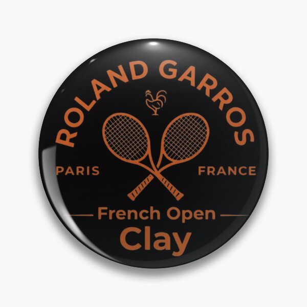 Item preview, Roland Garros Paris France French Open Clay Tennis Emblem designed and sold by Holy-Verse.