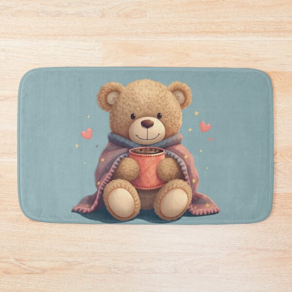 Item preview, Cozy Bear Club Hot Chocolate Sticker designed and sold by Stylestickers55.