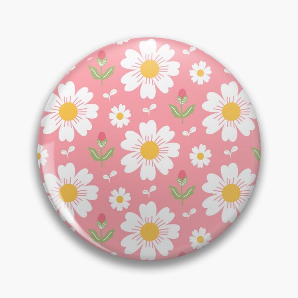 Item preview, Summer white daisy flowers garden designed and sold by Nicola-Rowe.