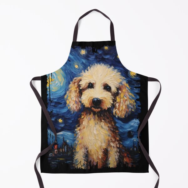 Item preview, Funny Poodle Starry Night Illustration Mom Dad Kids designed and sold by rafaeltto.