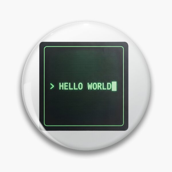 Artikelvorschau, Das Retro-Terminal Hallo Welt entworfen und verkauft von mancikart.