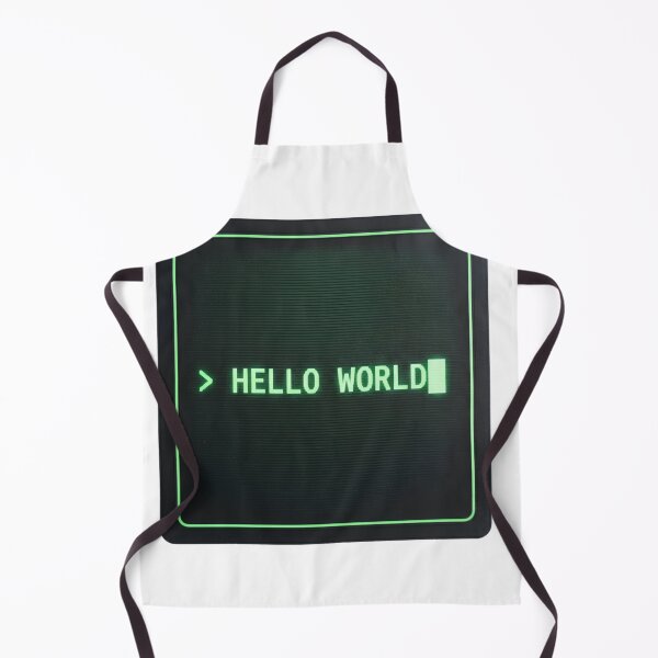 Item preview, The Retro Terminal Hello World designed and sold by mancikart.