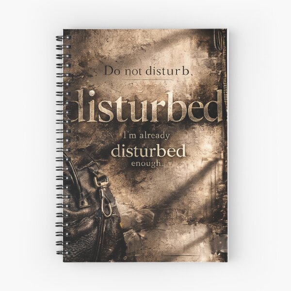 Item preview, Do Not Disturb Dark Quote designed and sold by tmoca.