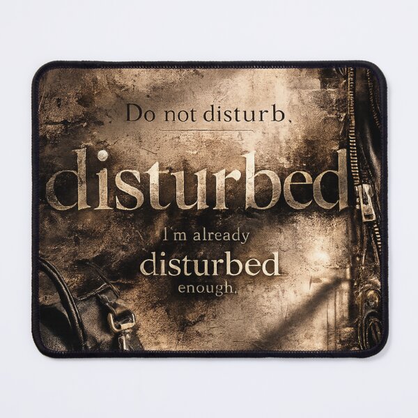 Item preview, Do Not Disturb Dark Quote designed and sold by tmoca.