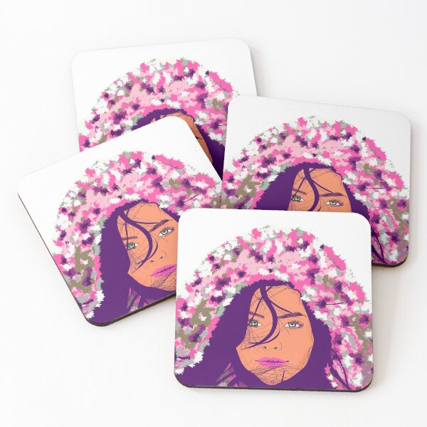 Item preview, Floral Veil Portrait in Bloom designed and sold by VectOstyle.