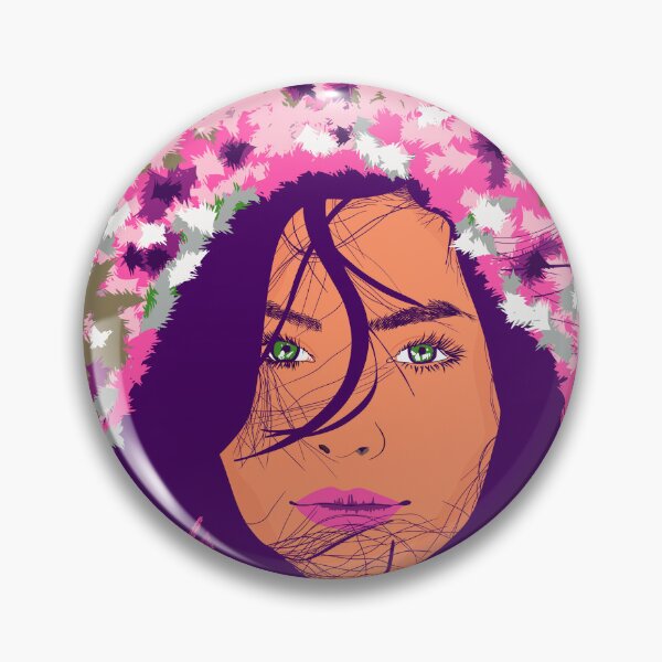 Item preview, Floral Veil Portrait in Bloom designed and sold by VectOstyle.