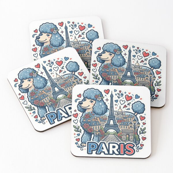 Item preview, Paris Poodle Charm Souvenir Summer Edition designed and sold by Imaginarium of Chaos falcon88 .