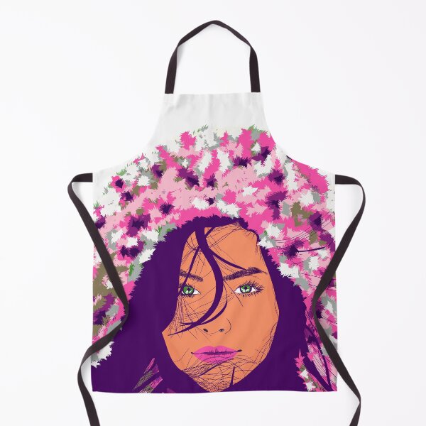 Item preview, Floral Veil Portrait in Bloom designed and sold by VectOstyle.
