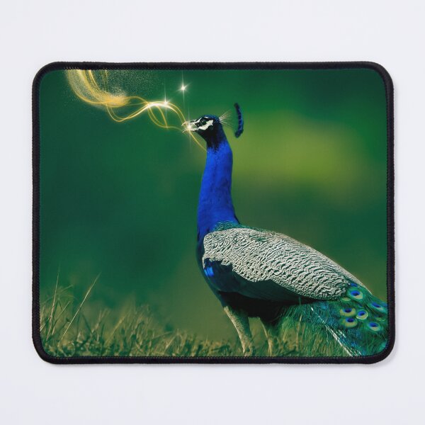 Item preview, Peacock & Butterfly Harmony designed and sold by VisualEdge99.