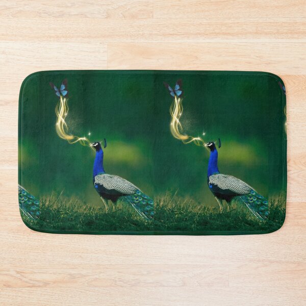 Item preview, Peacock & Butterfly Harmony designed and sold by VisualEdge99.