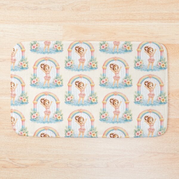 Item preview, Cute Rainbow Water Splash Girl | Kawaii Summer Water Park Illustration designed and sold by looplandger.
