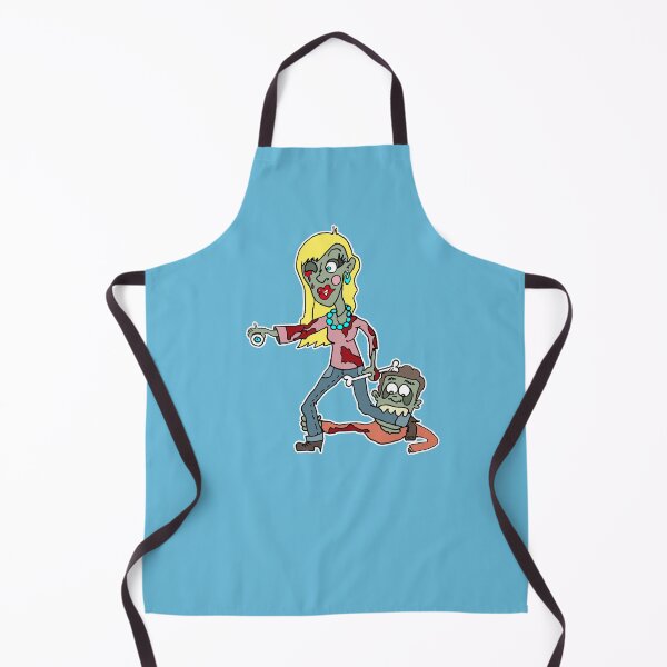 Item preview, Funny Zombie Couple Cartoon | Cute Drop Dead Gorgeous Halloween Meme designed and sold by MyxaART.