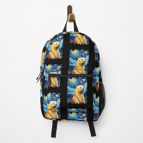 Item preview, Funny Polar Bear Starry Night Illustration Mom Dad Kids designed and sold by rafaeltto.