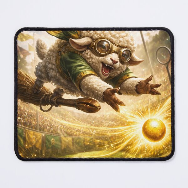 Item preview, Broom-Ball Match Day | Hogwooltz Sheepism Parody designed and sold by Thpoar.