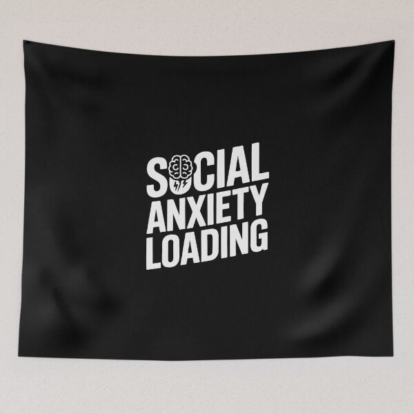 Item preview, SOCIAL ANXIETY LOADING designed and sold by jkrphoto.