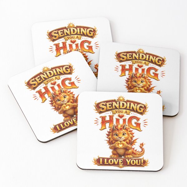 Item preview, Solarheart the Leo Dragon: A Fiery Hug of Love designed and sold by BlissBlvdShop.